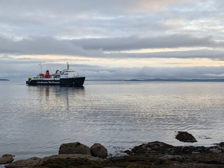 Calmac's boat Isle of Arran